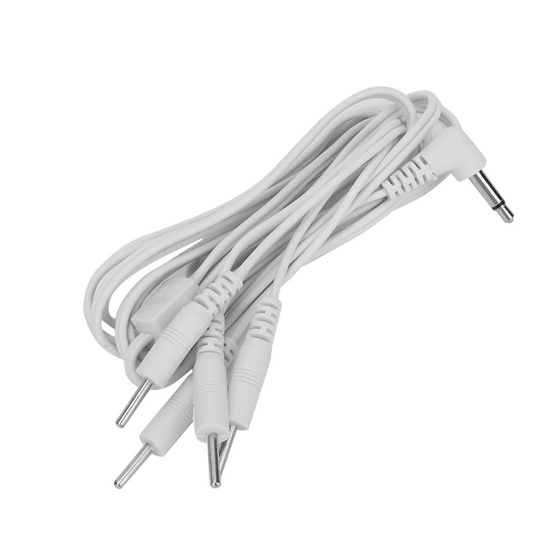 10pcs DC 3.5mm Pin Type Electrode Lead Wires Cable for
