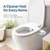 Non-Electric Bidet Attachment for Toilet Seats – Adjustable Fresh Water