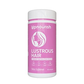 UpNourish Vitaminas para el crecimiento del cabello para mujeres, suplemento probado para el cabello con KERANAT, bloqueador DHT PHYTOPIN, biotina 5000 mcg y SOD, vitaminas para el cabello para un