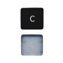 Replacement Individual AP11 Type C Key Cap and Hinges are Applicable for MacBook Pro A1425 A1502 A1398 for MacBook Air A1369/A1466 A1370/A1465 Keyboard to Replace The C Key Cap and Hinge