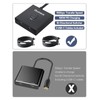Dockteck USB C Switch, Bi-Directional Switcher 1 in 2 Out/2