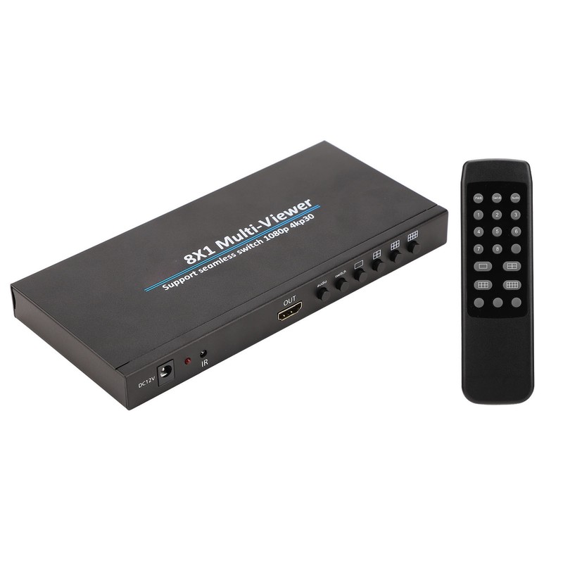 Multi Viewer Screen Divider 8x1 HD Multimedia Interface Screen Spliter