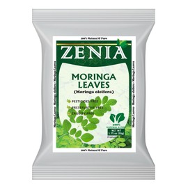 100% Pure 50 grams (1.75oz) Zenia Moringa Oleifera Dried Leaves 100% Pure and Natural