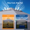 Quictent 10x10 Pop Up Screened Canopy Tent, Instant Setup Gazebo