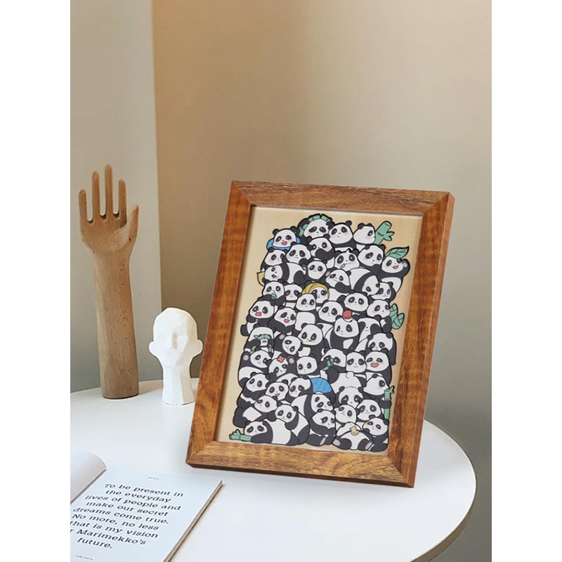 AAGWW Puzzle Toys Small Animals Wood Training Ideas Kids Toys