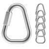 1.57 Inch Delta Quick Links 5/32 Inch 316 Stainless Steel