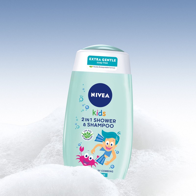 NIVEA Body and Hair Cleanser 2-in-1 Apple Scent Caramels 500