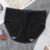 Emptio Women's Full Back Cotton Shorts Panties Black White Multicolor