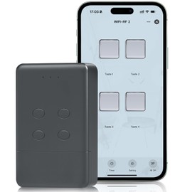 pepape Smart WLAN Garage Door Opener for Hörmann HSM4-868, HSE2-868, HS4-868, for Marantec Digital 302, 304, 382 868.3MHz, App Control, Compatible with Hörmann & Marantec 868MHz Garage Door Operator