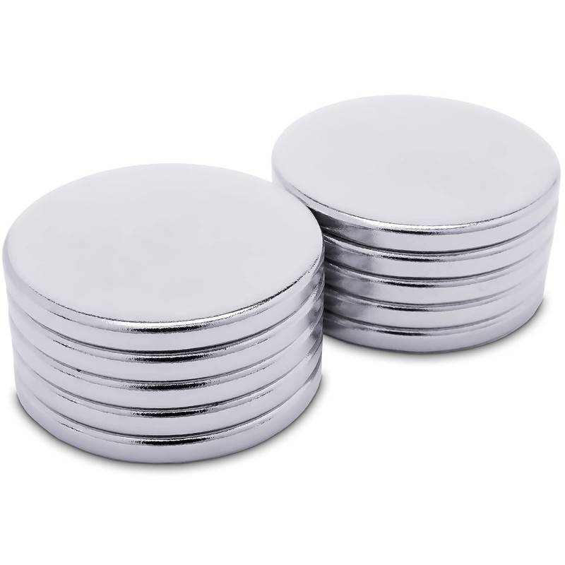 Sensei Pack of 10 Round Neodymium Magnets 20 x 2