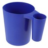 Abaodam Pool Durable Plastic Powder Scoop with Handle for Efficient