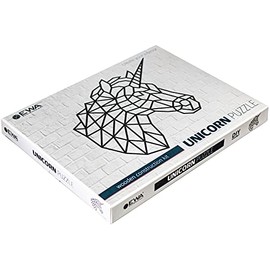 EWA Eco-Wood-Art Unicorn EWA EcoWoodArt Wooden Puzzles Design Polygonal Puzzle Unicorn Souvenir Gift, Kitchen, Home Decor, Interior, Black