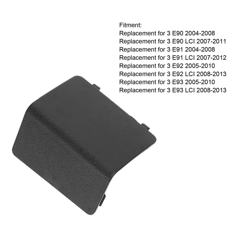 OBD Socket Diagnostic Port Plug Panel Cover 51437147538 Replacement for