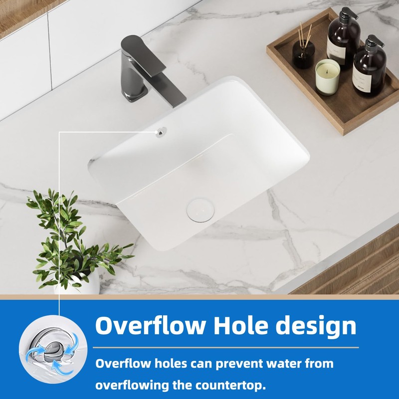 16 Inch Bathroom Vanity SinSmall Undermount Bathroom Sinks Rectangular White