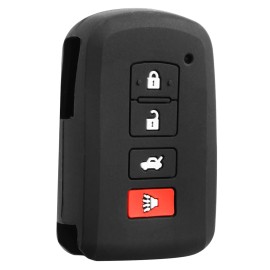RemoteStop Key Fob Remote Skin Shell Case Cover Replacement for Toyota HYQ14FBA