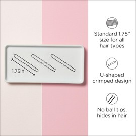 Diane Hair Pins without Ball Tips
