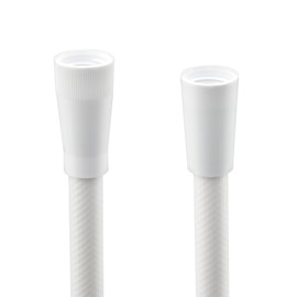 GAONA GA-FK057 Camo Shower Hose Replacement 6.1 ft (2.8 m) (Does Not Rattle Most Hooks, Adapter, Fits Most Manufacturers, White)