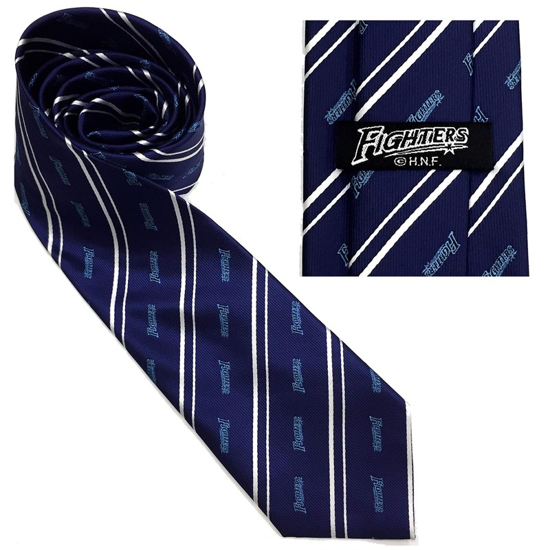 FIGHTERS Professional Baseball Goods, Hokkaido Nippon Ham Fighters Necktie Navy