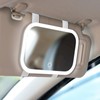 Fancii JUNI 2 LED Lighted Sun Visor Vanity Mirror with