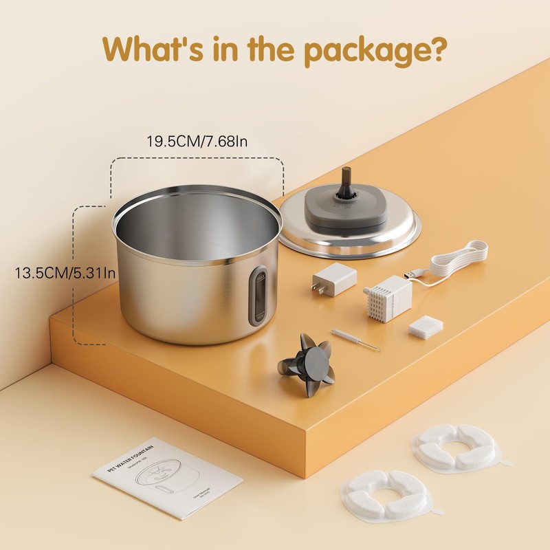 Cat Fountain Drinking Fountain for Cats