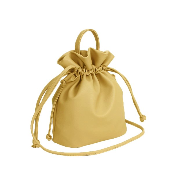 Giselle Women's Shoulder Bag, Drawstring Bag, 2-Way Mini Bag, Crossbody