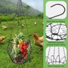 2 Pcs Hanging Chicken Feeder, Foldable Chicken Vegetable Fruits Feeder,