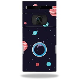 MightySkins Skin Compatible with Ring Doorbell 2 - Bright Night Sky | Protective, Durable, and Unique Vinyl Decal wrap Cover | Easy to Apply, Remove, and Change Styles | Made in The USA
