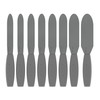 Albion Engineering 1058-G01 C.A.T. Spatula Set, Plastic, Pack of 8