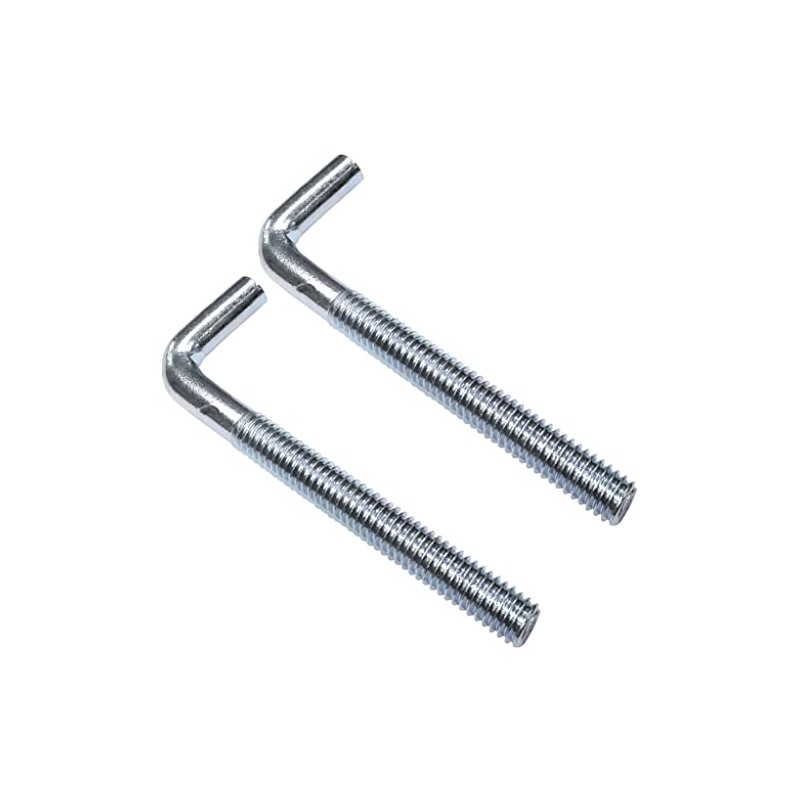 AERZETIX - C48195 - Set of 2 screw hooks metal