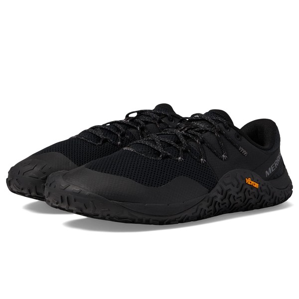 Merrell Men's Trail Glove 7 Sneaker, Black/Black, 12