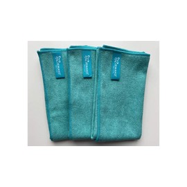 Jemako Professional Cloth Plus S 35 x 40 cm Turquoise Set of 3 Premium Quality Microfibre Cleaning Cloth Household Universal Cloth