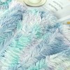 Tuddrom Decorative Extra Soft Faux Fur Throw Blanket,Solid Reversible Fuzzy