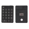 Bluetooth 5.1 Numeric Keypad 19 Keys Ergonomic Number Pads Battery