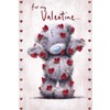 Me To You Bear Falling Hearts Valentine's Day Card
