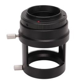 Spotting Scope Camera Adapter Birdwatching Lens to SLR Camera Ring Tube with T2 to OM Adapter Ring for OM SLR Camera