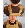 Shoulder Strap Pad for Optimal Weight Distribution, Plate Carrier Shoulder