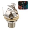Full-contact Output Jack Socket for Guitar Bass, 4-Contact Stereo Jack
