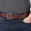 Bullhide Belts Mens Leather Belt for Casual, Dress, 1.50" Wide,