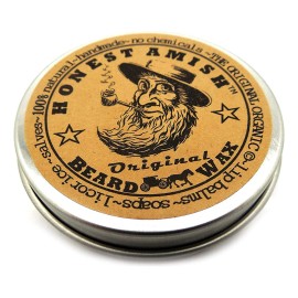 Cera De Barba Original Honest Amish - Todo Natural Y Orgánic