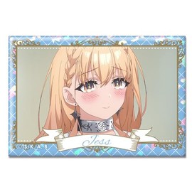 Heating the Pig Lever Hologram Can Badge Jess A HBAN-B003-m01