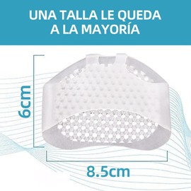Almohadillas para Pies Protector de Gel para Mujer y Hombre, Plantillas de Bola de Pie Antideslizantes y Reutilizables, Almohadillas Metatarsianas para Alivio Dolor En Antepié, 3 Pares