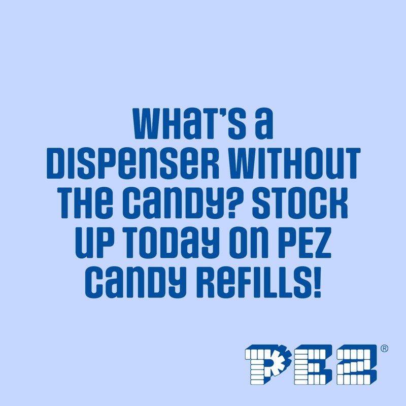 PEZ Emoji Character Sweet Dispenser, Vegetarian, 2 x 17 g