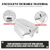 HDBUBALUS Bar Shield Rear Chrome Axle Covers Swingarm For Harley