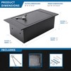 WinBest Solid Steel Floor Safe with Key Lock 0.22 Cubic