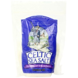 Celtic Sea Salt Bag Flower of The Ocean 8 Oz W/Free Gift Buy More Save More