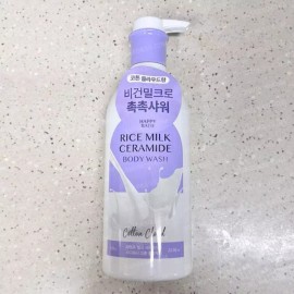 Happybath 해피바스 라이스 밀크 세라마이드 바디워시 코튼 클라우드 650g x1개 Happy Bath Rice Milk Ceramide Body Wash Cotton Cloud 650g x 1