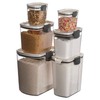 Progressive ProKeeper Baker's Airtight Kitchen Storage Canister Container Set for