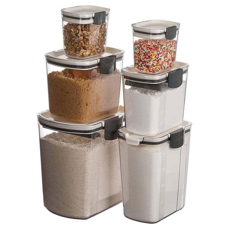 Progressive ProKeeper Baker's Airtight Kitchen Storage Canister Container Set for