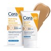 CeraVe Tinted Sunscreen with SPF 30 | Hydrating Mineral Sunscreen