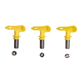 3 Sizes Reversible Paint Spray Tip Nozzles – Upgraded Anti-Clog Design Compatible with 211, 313, 415 or517, 519, 521– Airless Sprayer Parts for Homes Buildings, Decks, Fences (211, 313, 415)